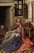 Madonna and Child Befor a Fireplace Robert Campin